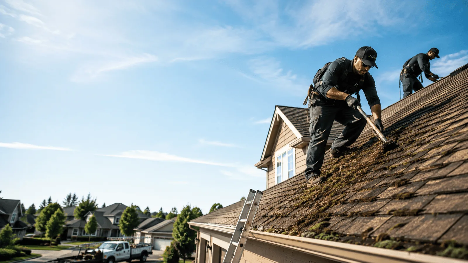 Roof Moss Removal in Sacul, TX near me